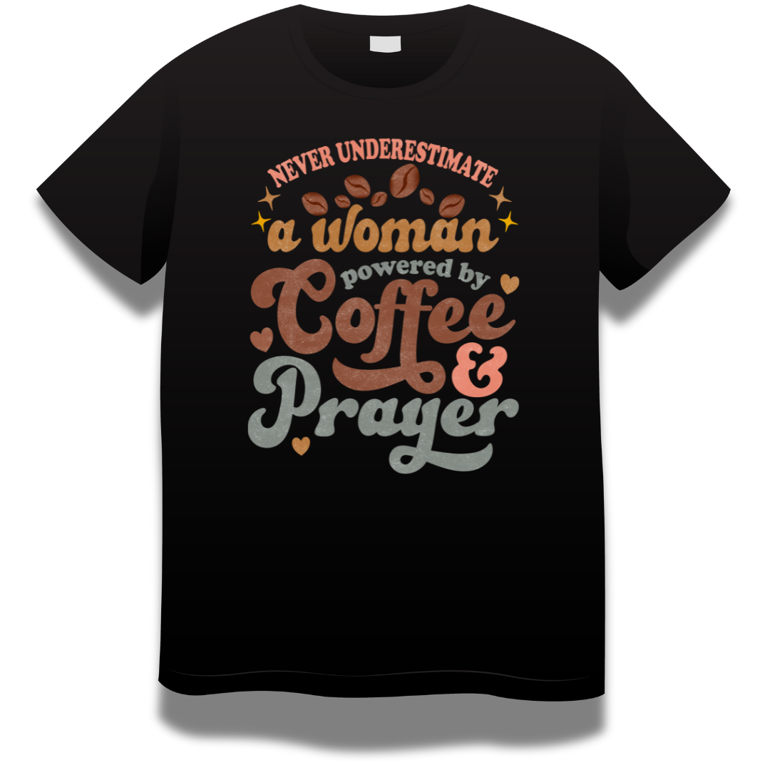 Coffee Love : A Women Powered By Coffee T-shirt