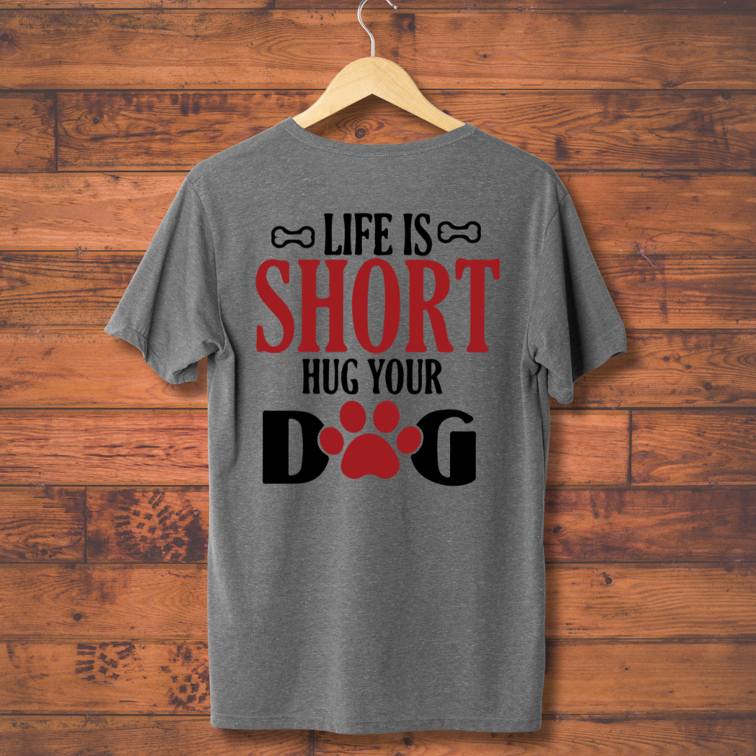 Dog Love : Hug Your Dog Unisex T-shirt