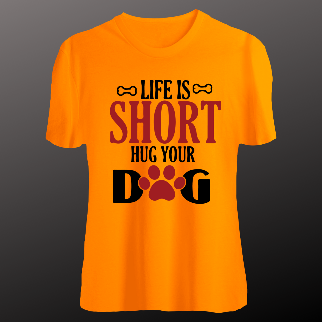 Dog Love : Hug Your Dog Unisex T-shirt