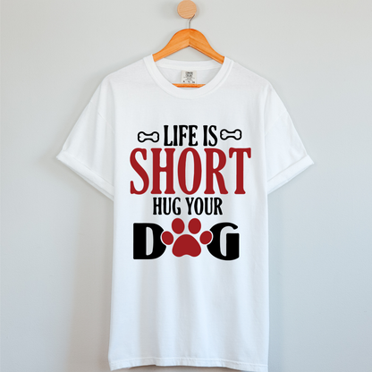 Dog Love : Hug Your Dog Unisex T-shirt